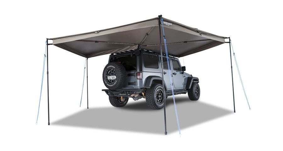 Rhino Rack Batwing Markise, rechte Seite mit ''Stow iT''
