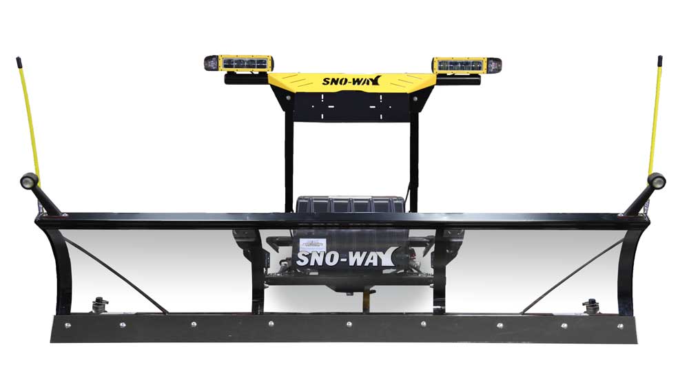 SNO-WAY Schneepflug Serie 22-2, 229x55cm mit Niveauausgleich & E.S.S System