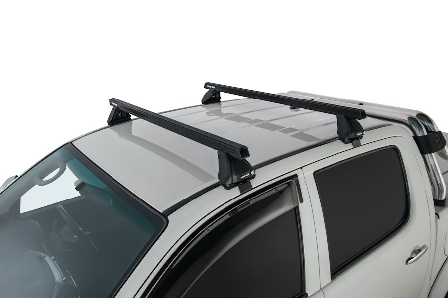 Rhino Rack 2500 HD Querträger (2) Hilux Doka ->`15, 1375mm ,Klemmsystem