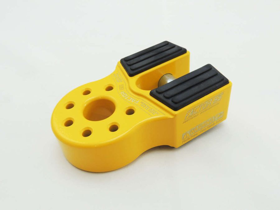 ''FACTOR 55'' FLATLINK WINCH SHACKLE MOUNT YELLOW