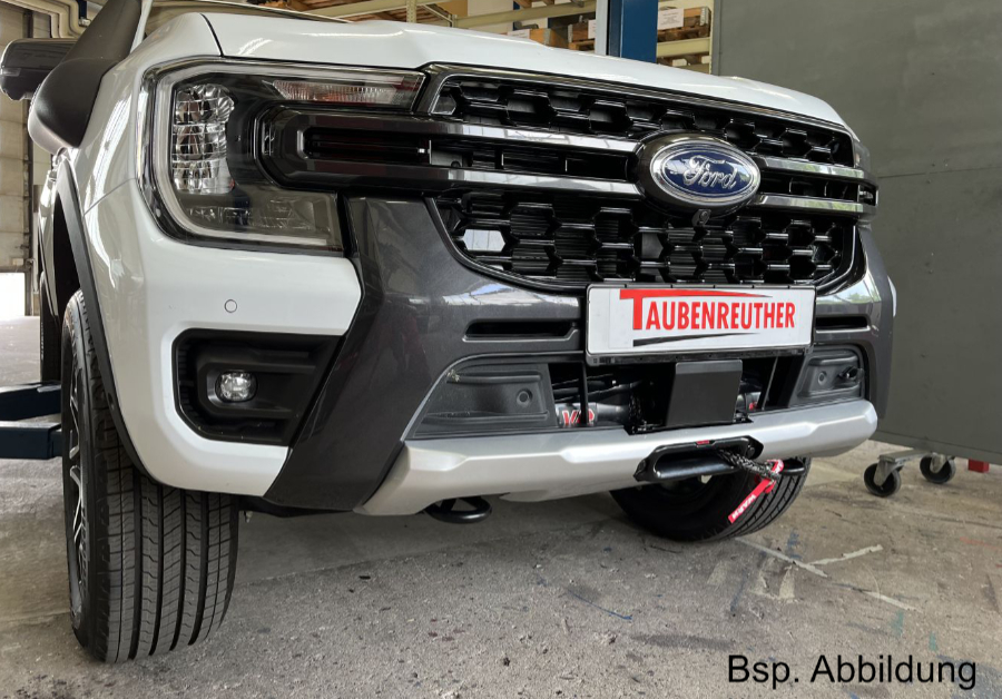 Seilwindenanbausatz Ford Ranger ab `23 & VW Amarok ab `23, inkl. WARN XDC