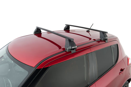 Rhino Rack 2500 EURO BAR 1375mm, 2 Querträger und 4 Füße