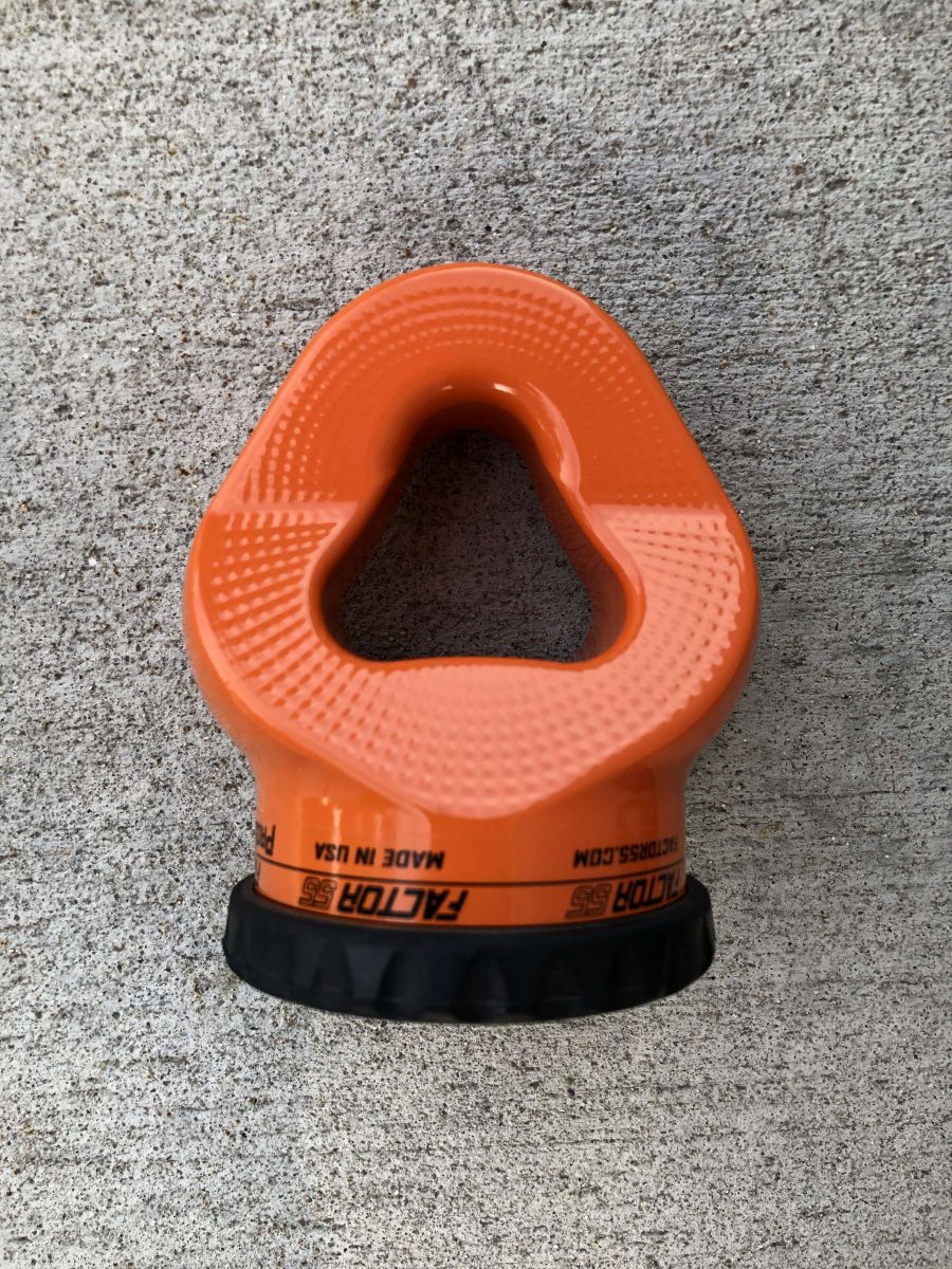 ''FACTOR 55'' PROLINK ''E'' EXPERT WINCH SHACKLE MOUNT, ORANGE