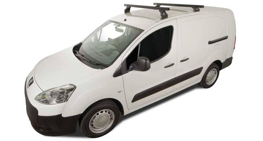 Rhino Rack HD Querträger (2), 1375mm Citroen Berlingo `03/09->, inkl. Fusskit