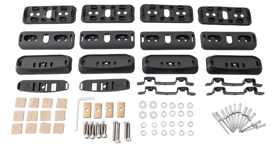 Rhino Rack Basiskit (4 Stück) Suzuki IGNIS MF ab 2016