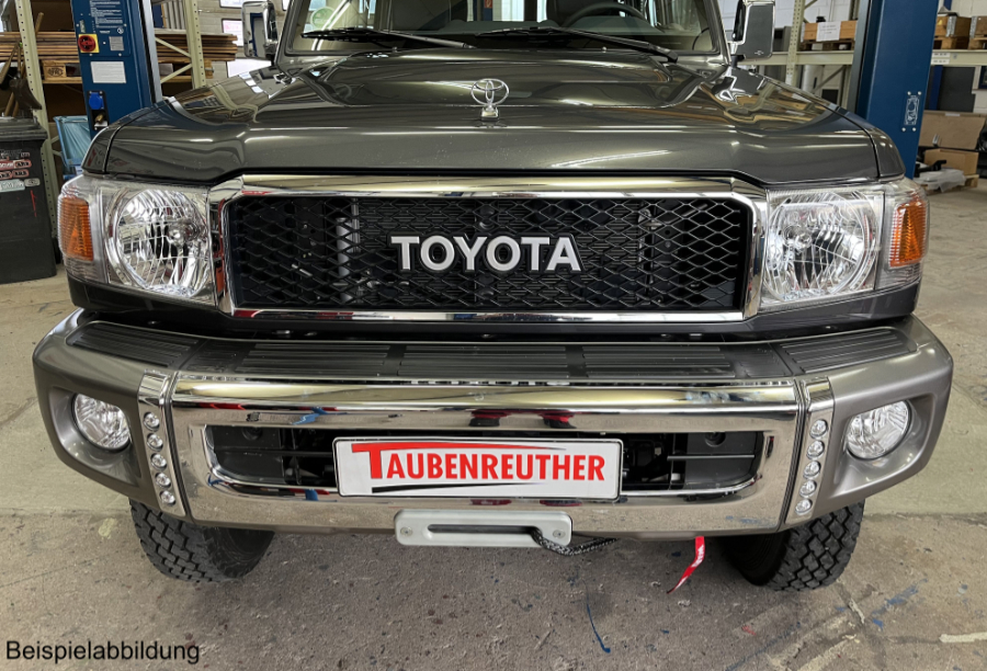 Seilwindenanbausatz Toyota J7 ab Bj. 2007, mit WARN XDC