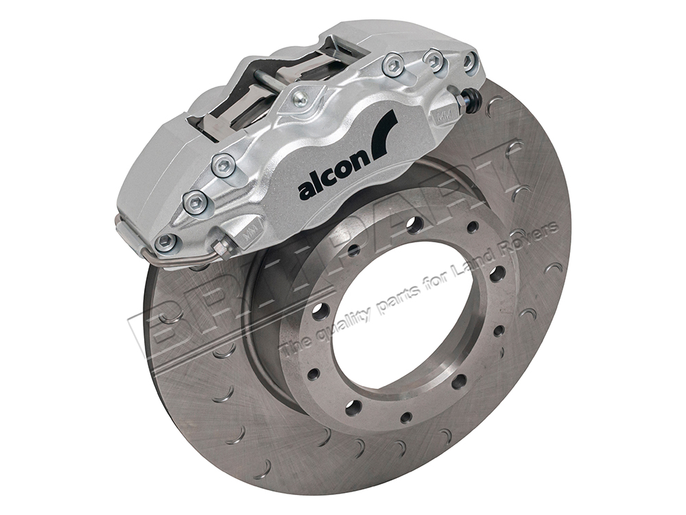 Alcon Bremsanlage silber (4 Kolben) für hinten