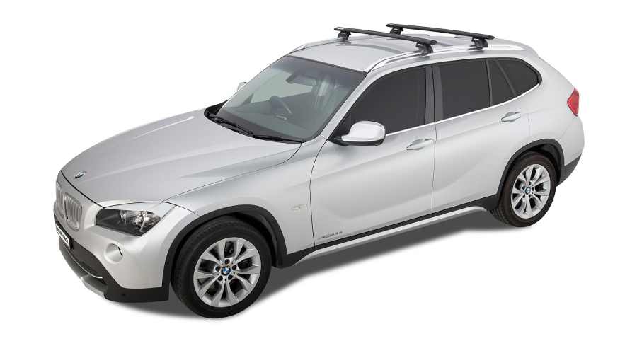 Rhino Rack Vortex Querträger 1260mm, (2) BMW X1, E84, mit Reling,