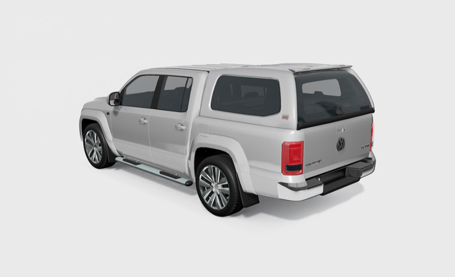 ARB Ascent Hardtop, VW Amarok bis `23, Doka, seitl. Klappfenster, Xirallic