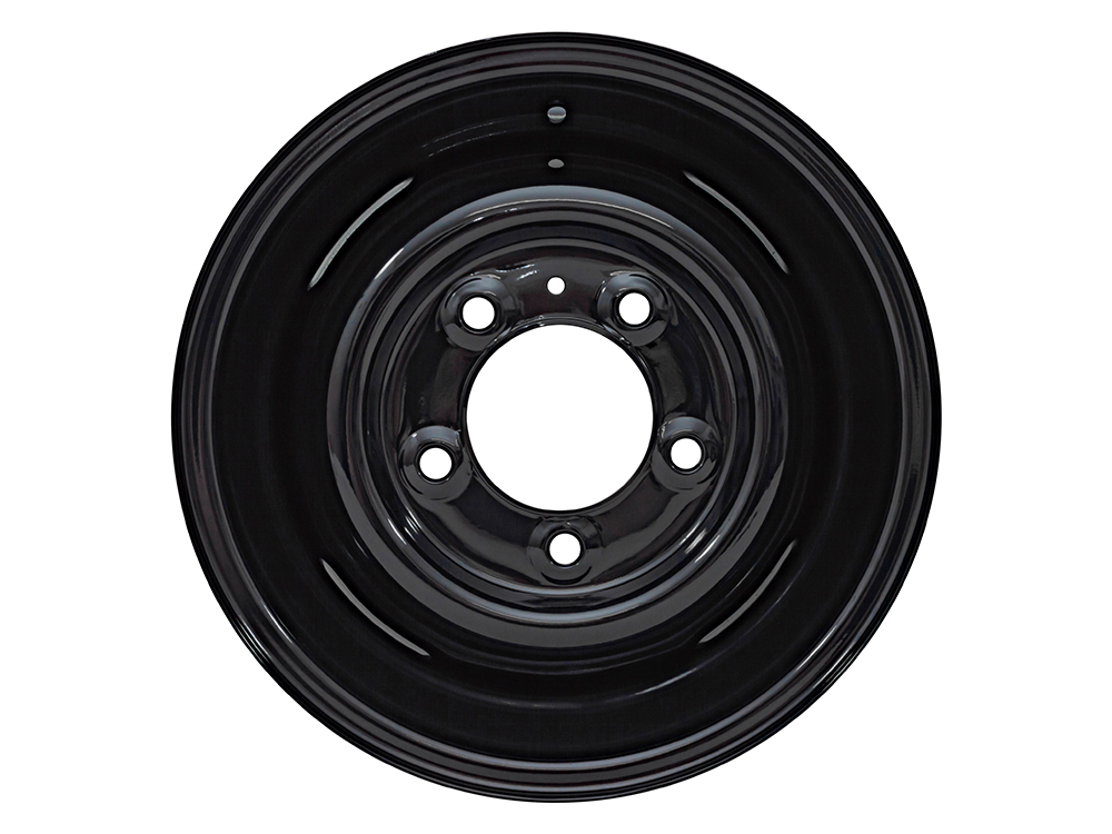 SCHLAUCHLOSES STAHLRAD SCHWARZ 16 X 6,5 5/165 ET 20 CB 115