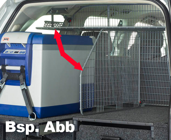 Outback Laderaumteiler + Ablage Toyota Land cruiser 76