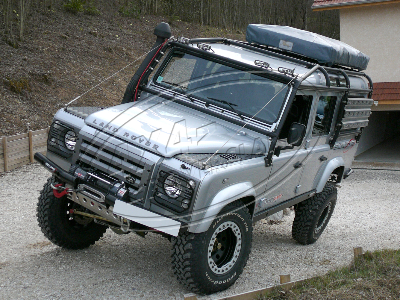 Safety Devices Überrollkäfig Defender 110 - Full External