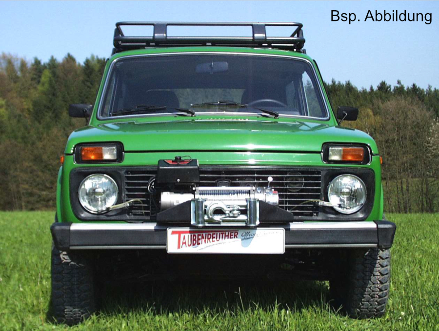 Seilwindenanbausatz Lada Niva inkl. M8000