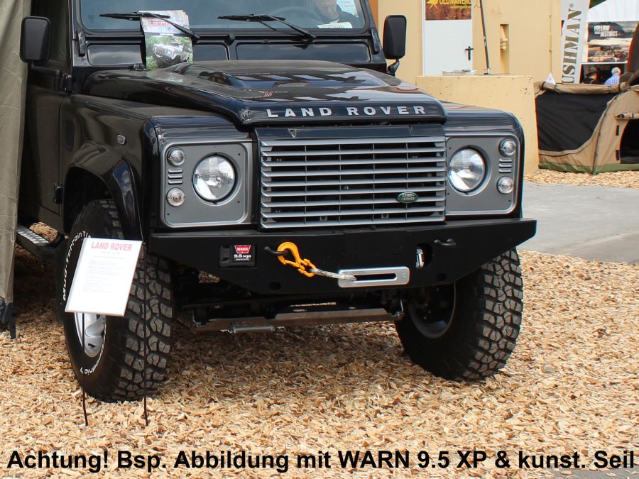 Seilwinden Set Rover Defender neue Ausführung mit WARN M8000