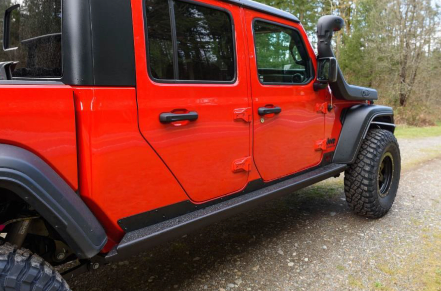 ARB-Rock Sliders Jeep Gladiator JT, schwarz