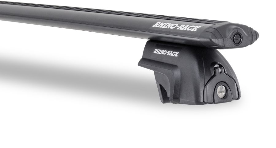 Rhino Rack Vortex Querträger 1260mm, (2) schwarz, für BMW 5er Touring inkl Fußkit