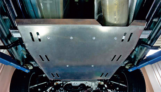Unterfahrschutz VW Amarok bis `16 2.0 TDI, Getriebe, 6mm Aluminium