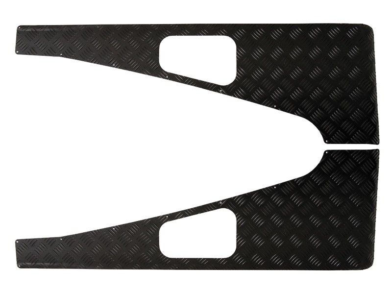Defender 90 & 110 (1983-2016) Kotflügelschutz schwarz
