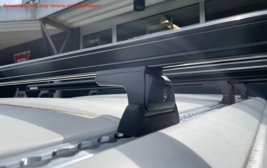 Rhino Rack HD Querträger 1500mm, (2) VW T4, inkl. RLT600 & Airline Schienen
