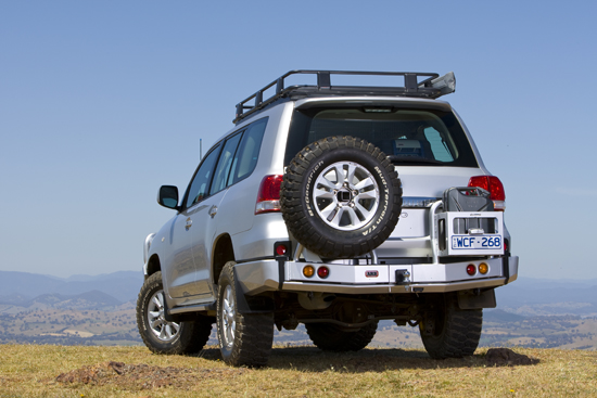 ARB Heckstoßstange Toyota J200 V8, bis 15, f. Reserverad u. Kanisterhalter