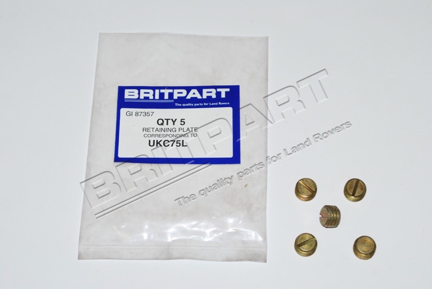 RETAINING PLATE
