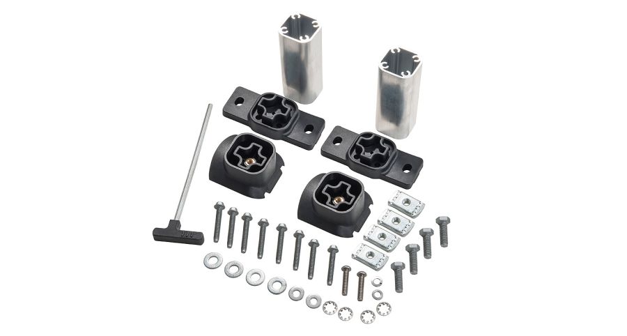 Rhino Rack 2x Höhenadapter 100mm für RLK2500 Füße Tragkraft 25kg
