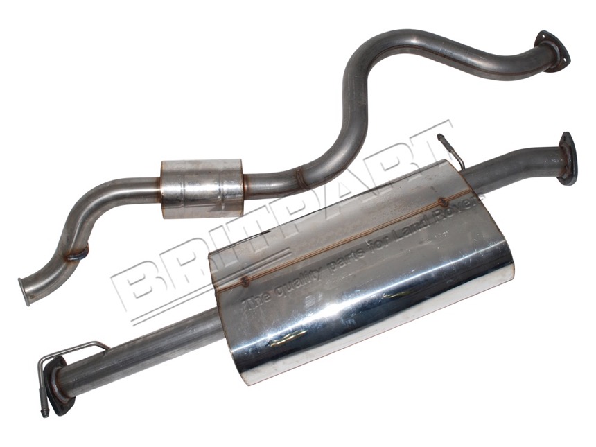 Edelstahlabgasanlage 110 2.5 TD5