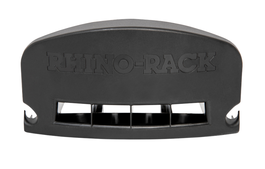 Rhino Rack Batwing Endstück mit Aufnahme für Magnete (Magnete nicht enthalten)