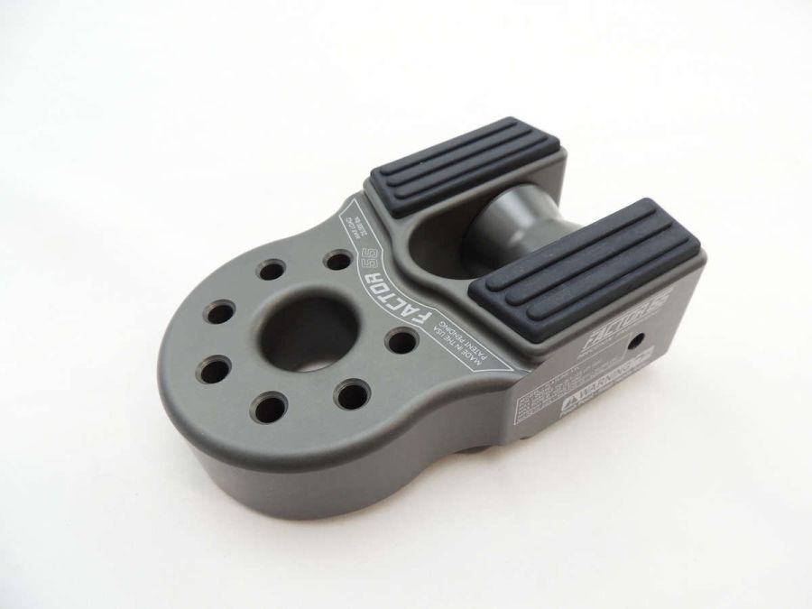 ''FACTOR 55'' FLATLINK XXL WINCH SHACKLE MOUNT, GRAY