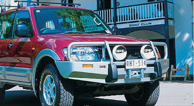 ARB-Windenstoßstange Mitsubishi Pajero, V60 -`02,#3434050, ohne TÜV