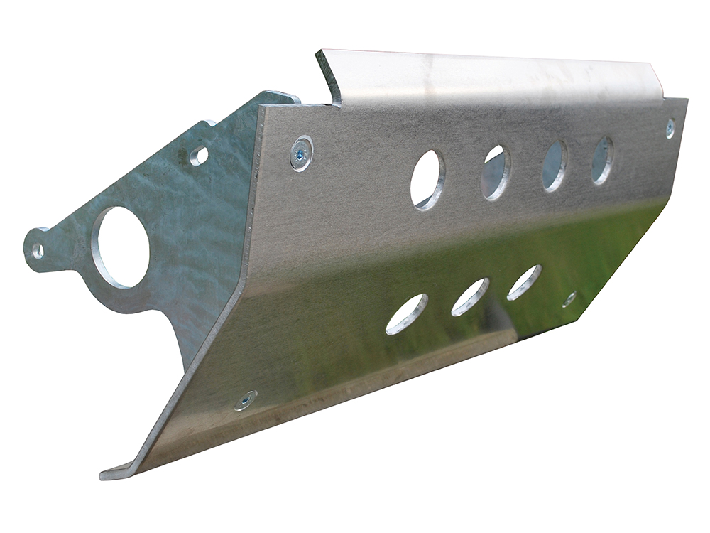 DA5507LHD-3 Alu Unterfahrschutz Defender Land Rover Offroad bis 2016