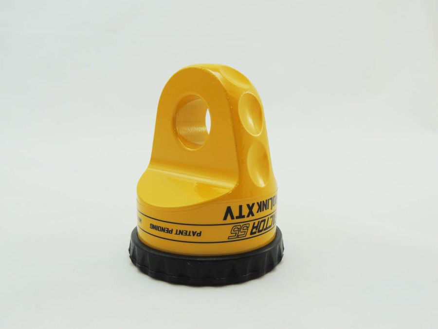 ''FACTOR 55'' PROLINK XTV (ATV and UTV) WINCH SHACKLE MOUNT, YELLOW