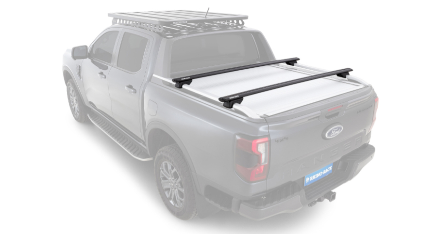 Rhino Rack Vortex 1650mm (2) Ford Ranger ab `23 mit erhöhter Reling am Heck,RX100