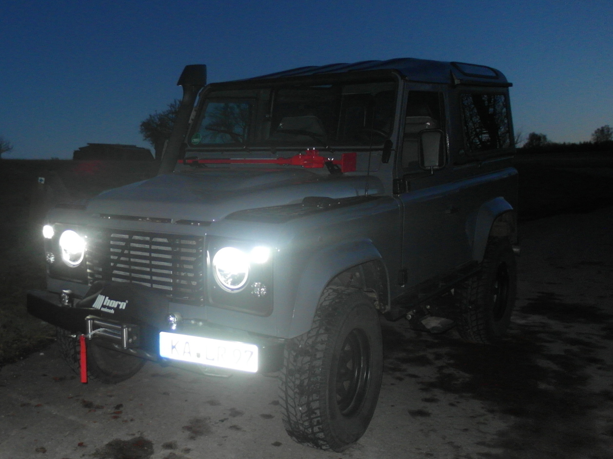 LED Beleuchtung Hauptscheinwerfer Defender,Range Rover Classic, Discovery, Land Rover