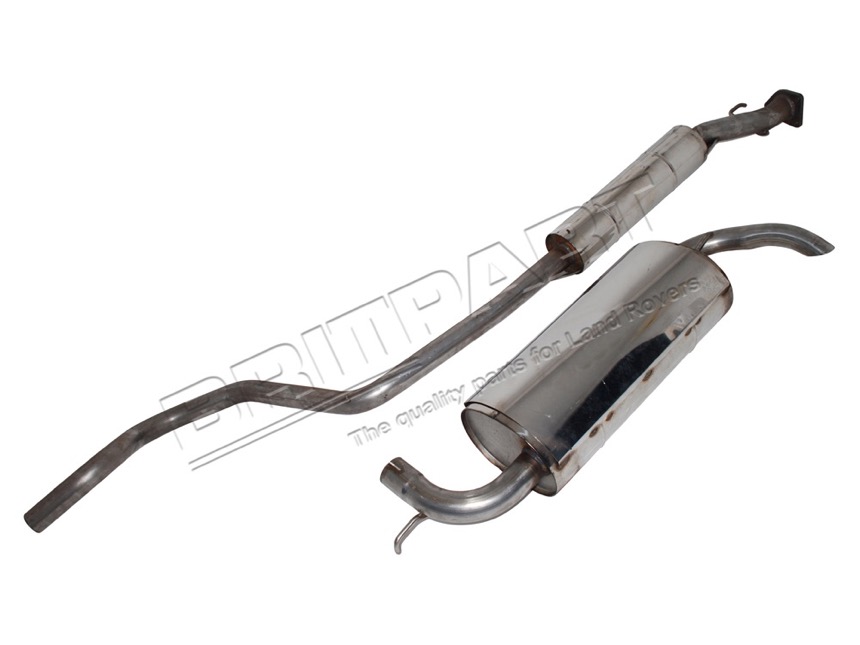 DA4226 Edelstahlauspuffanlage für den Freelander 1, 1,8l Benziner