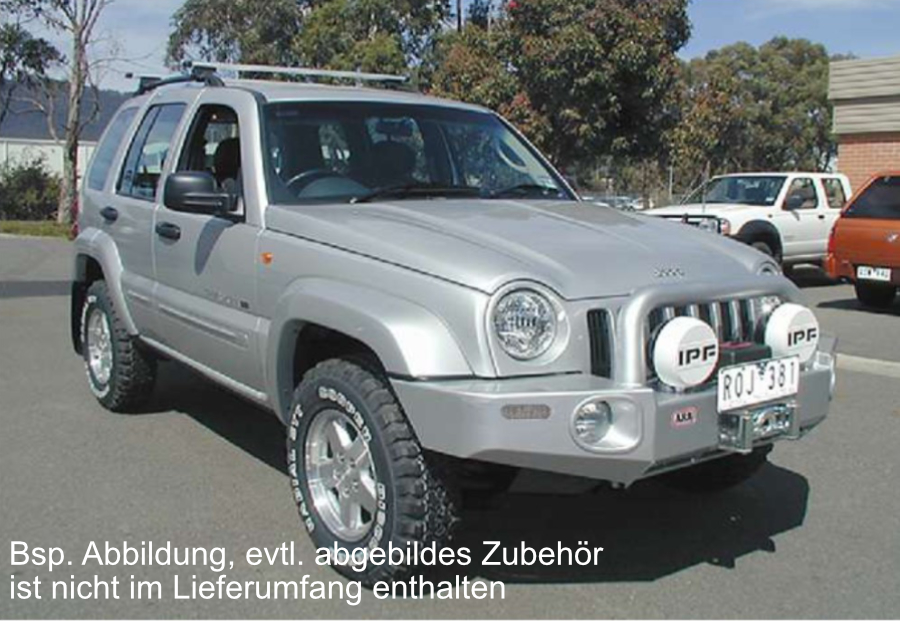ARB Windenstoßstange Jeep Cherokee KJ #3450170, Modell `05-`08 SRS, grau