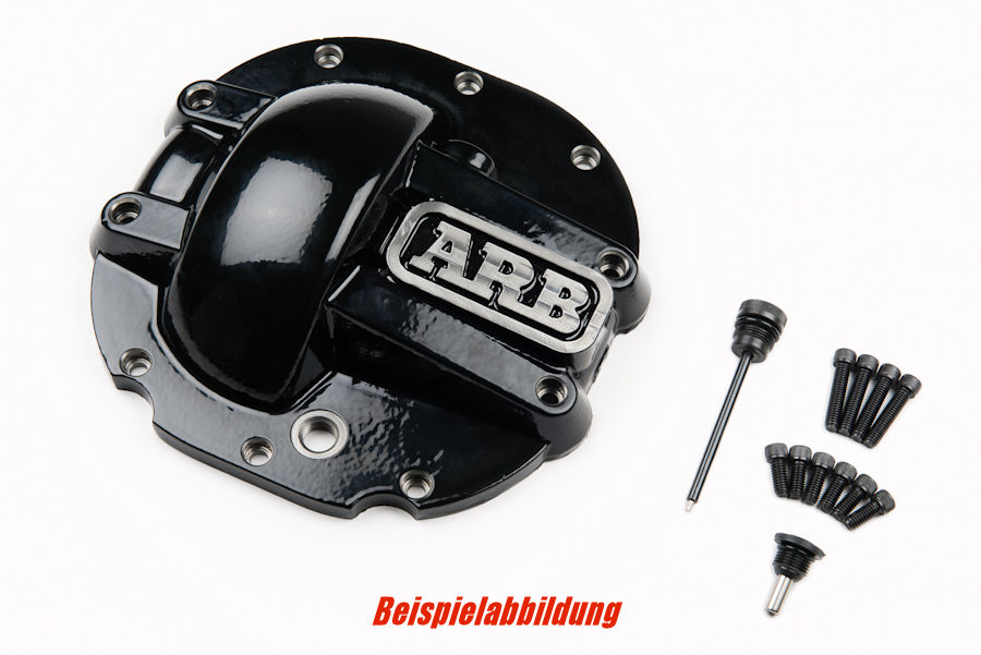 ARB Differentialschutz Jeep Wrangler JL Rubicon & Sahara, hinten, schwarz