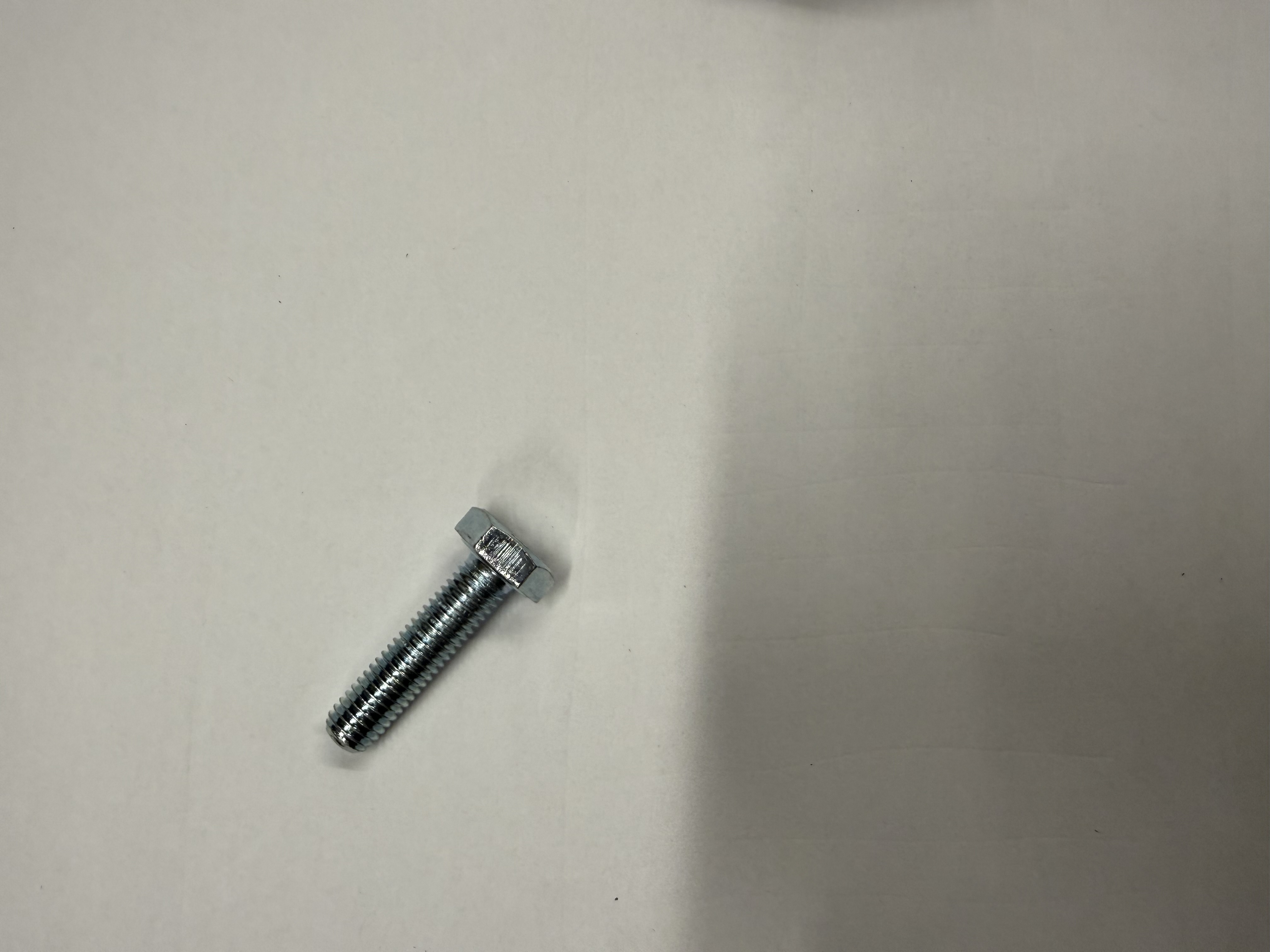 Eine Schraube 1/4" BSF X 3/4" - ANSCHLAGSCHRAUBE FÜR LENKSCHLOSS