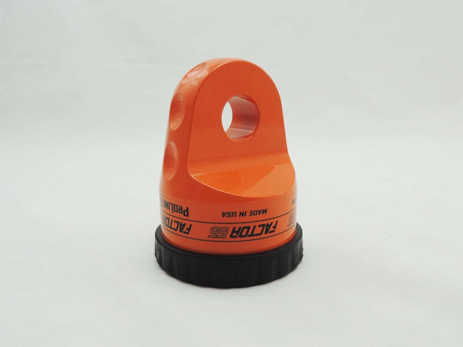 ''FACTOR 55'' PROLINK XTV (ATV and UTV) WINCH SHACKLE MOUNT, ORANGE