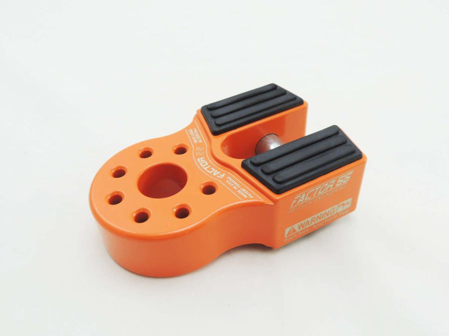 ''FACTOR 55'' FLATLINK WINCH SHACKLE MOUNT ORANGE