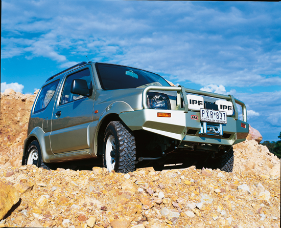 ARB-Windenstoßstange Suzuki Jimny, alle Benz. - 06/2012 und Die. -10/2005, *TN*