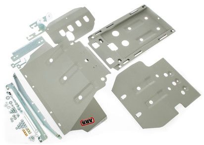 ARB Unterfahrschutz Nissan Navara D40, 2.5+3.0 l, Stahl 3mm, 4-teilig