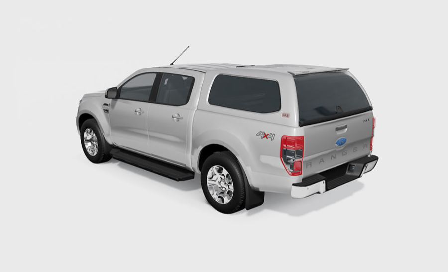 ARB Ascent Hardtop, Ford Ranger 2AB Doka, seitl. Klappfenster, Xirallic