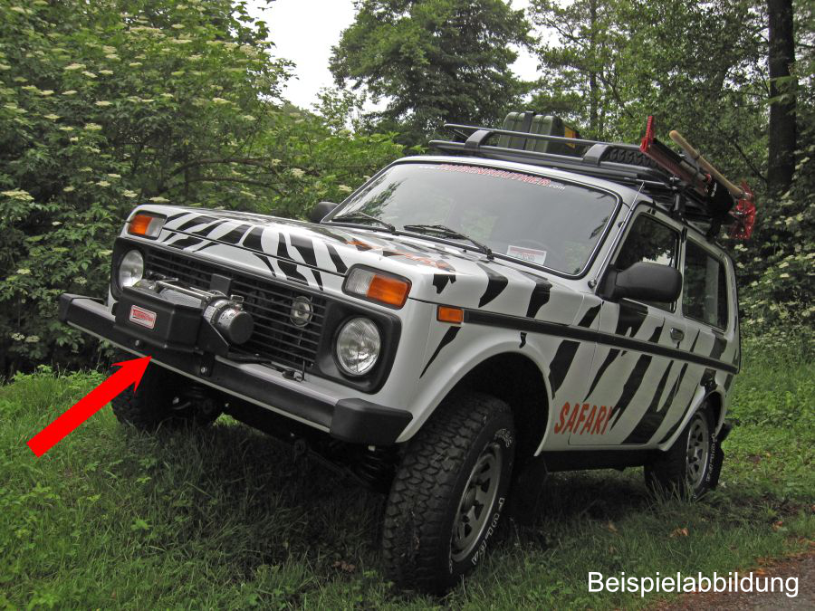 Seilwinden Set Lada Niva (Taiga) inkl. V8500