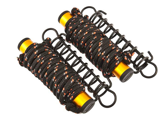 ARB-Abspannseile (2) mit Karabiner, für Zelte Markisen etc.
