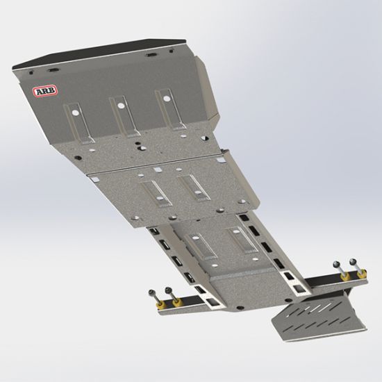 ARB Unterfahrschutz Toyota Land Cruiser 200, `07-`15 , 3mm Stahlblech