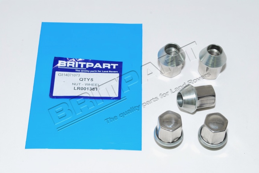 LR001381 Radmutter Freelander 2, Range Rover Evouqe