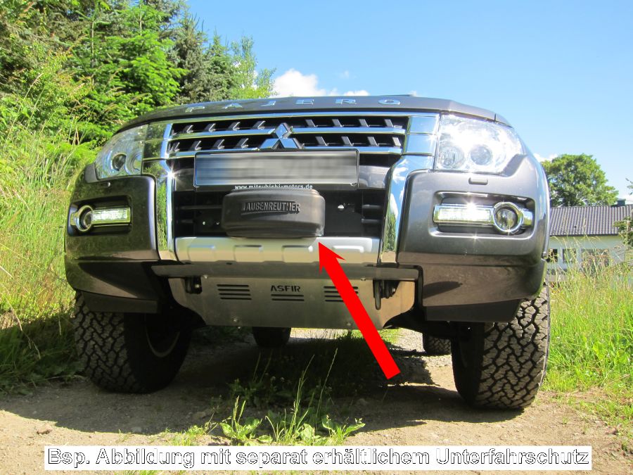 Seilwinden Set Pajero V60 + V80 mit WARN M8000