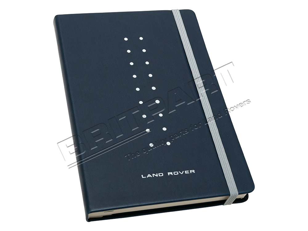 A5-Notizbuch mit Land Rover-Logo