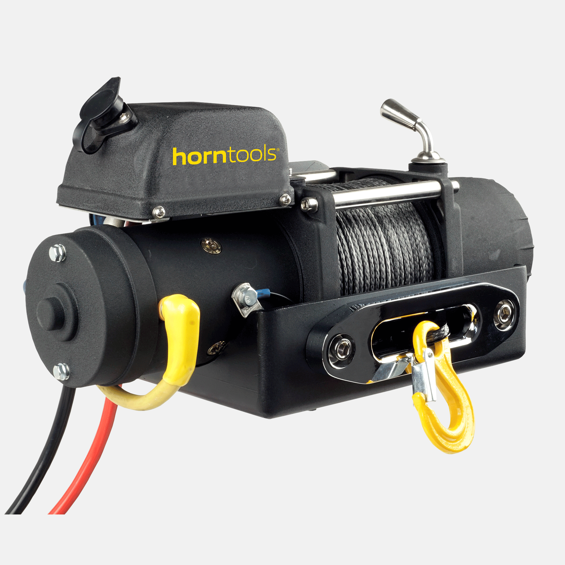 horntools Mobiles Seilwindensystem Super Speed 12V mit 80m Kunststoffseil